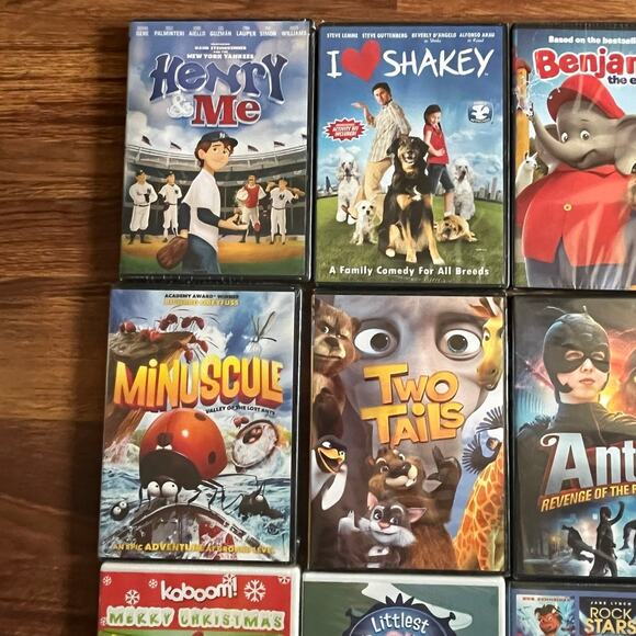 NEW Kids DVD Lot Bundle of 12 Mostly Animated Family Movies - Picture 2 of 6